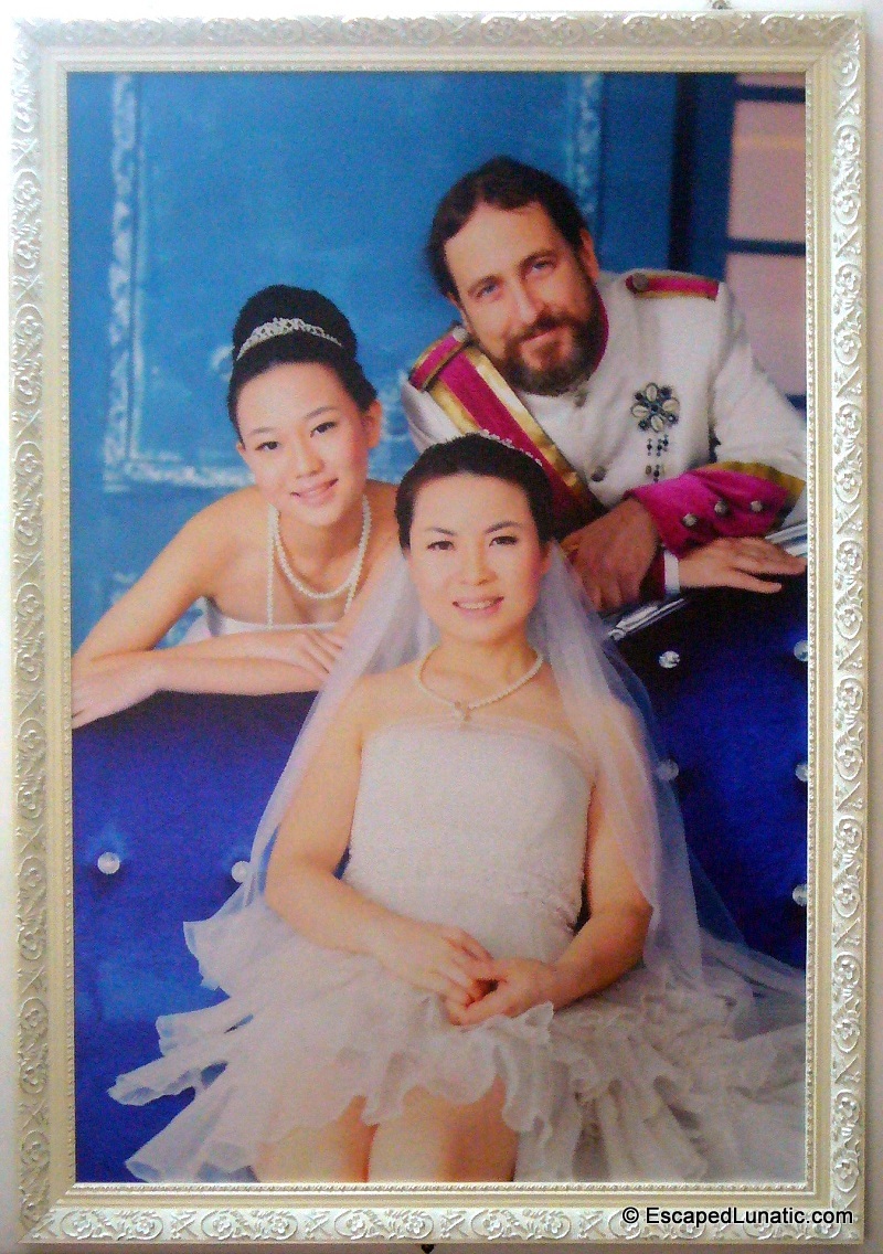 Another part of the Big Fat Guangdong Wedding aftermath - the portraits arrived.