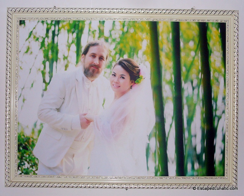 Another portrait from the photo shoot for our Big Fat Guangdong Wedding.