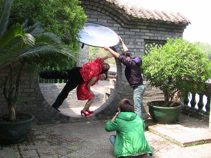 Exclusive behind the scenes photos of the making of Gravity Issues.