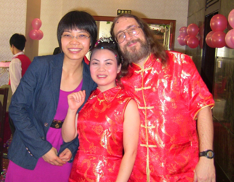 Another dear friend at our wedding party