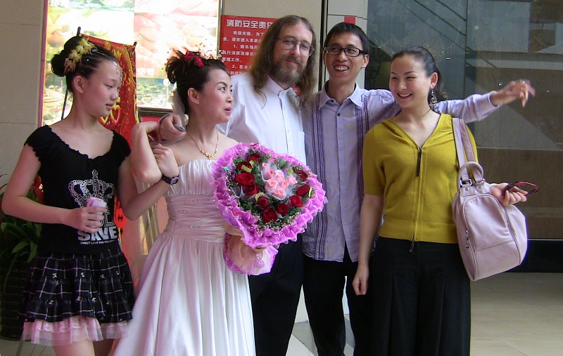 Still more friends at our wedding.