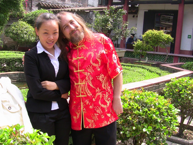 The lovely prop girl got stuck carrying things at the Big Fat Guangdong Wedding photo shoot.