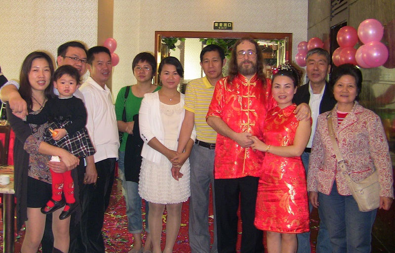 MilliCharity friends at our wedding.