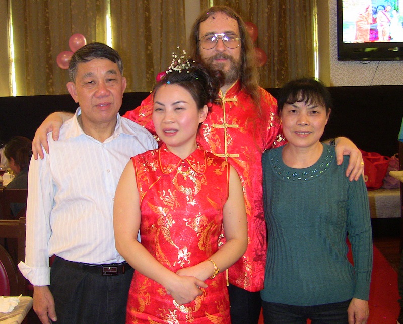 Parents-in-law at My Big Fat Guangdong Wedding party