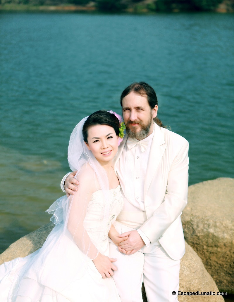 My Big Fat Guangdong Wedding photo shoot (Songshan Lake?)