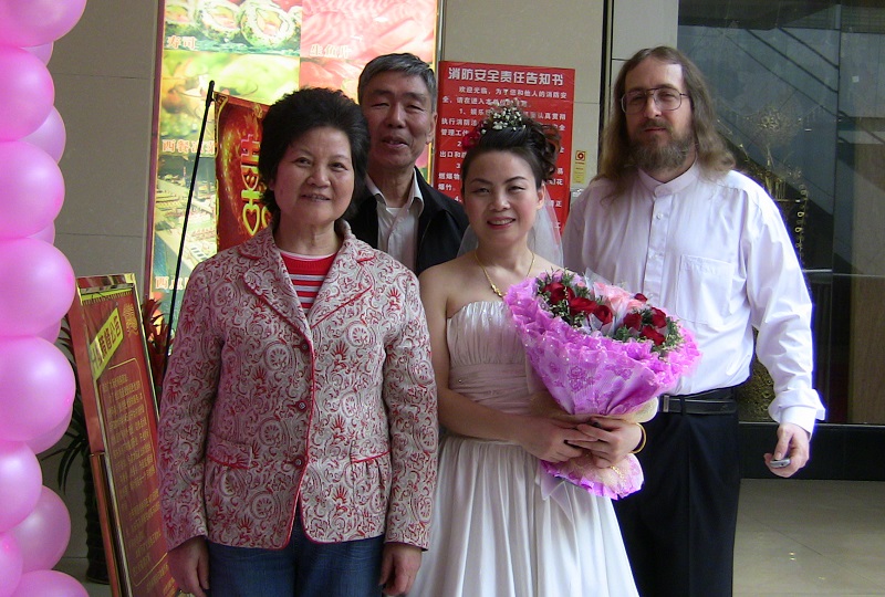 Uncle Zhang at our wedding party