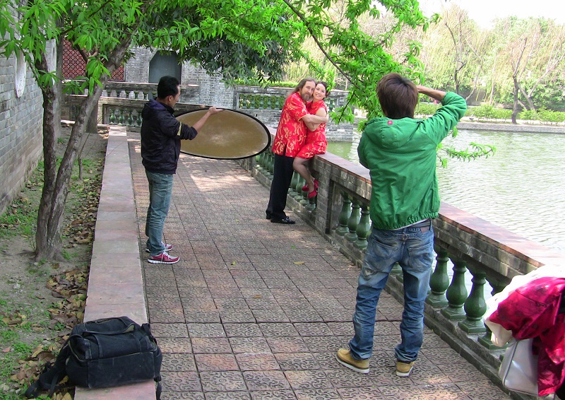 My Big Fat Guangdong Wedding Photo Shoot - KeYuan Park, Dongguan City, Guangdong, China