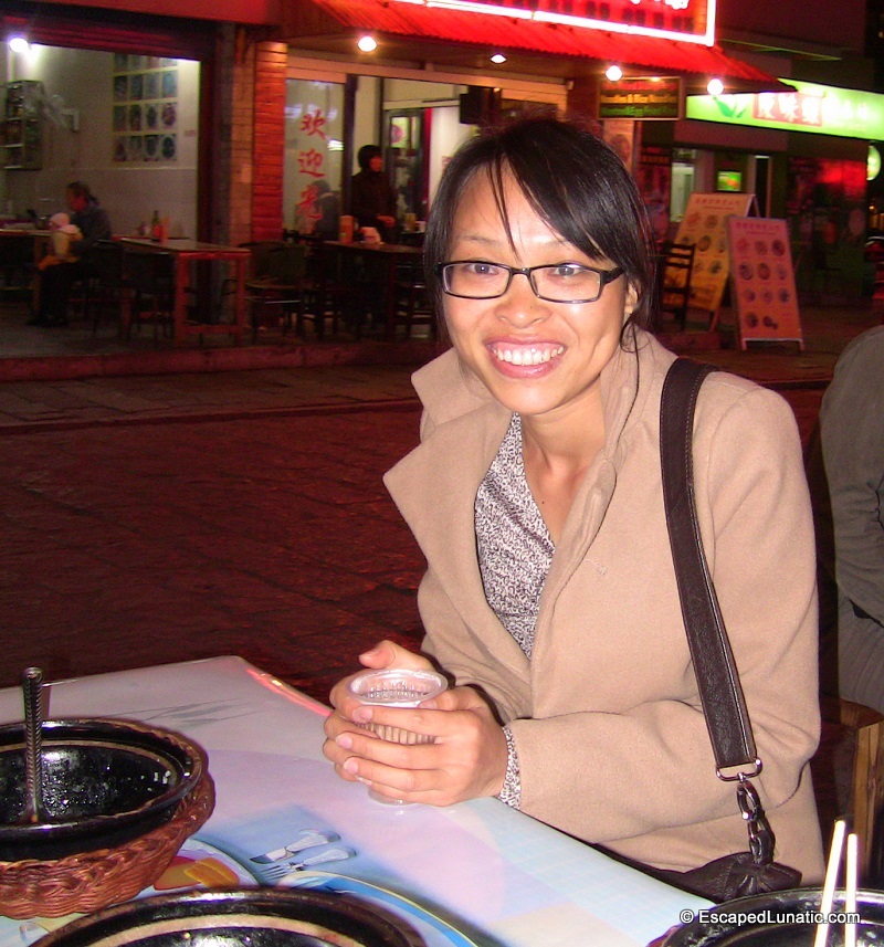 This lovely Guangxi girl bears a strong resemblance to my dear friend Cantonese Twin 2.