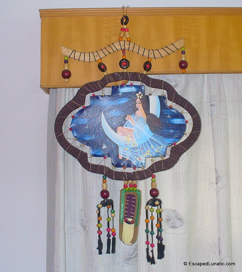 Chang'e wall hanging from Yangshuo - My Big Fat Guangxi Honeymoon.