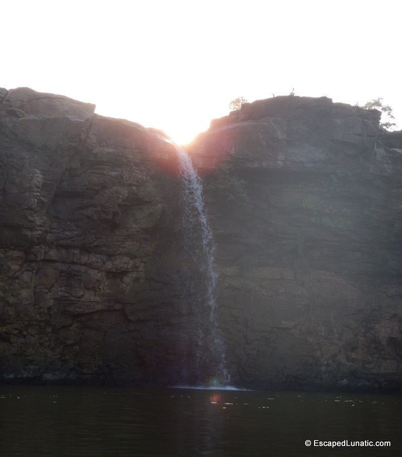 Giradhodh, Sun and Waterfall
