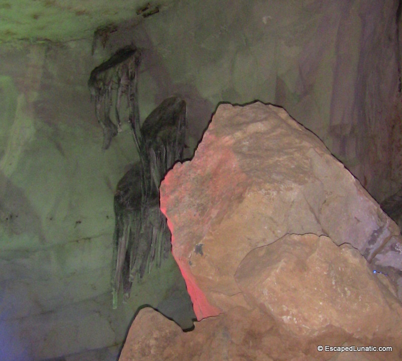 A school of cave jellyfish in Assembling Dragon Cave - My Big Fat Guangxi Honeymoon