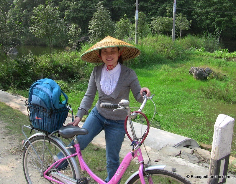 My wife tried to murder me using a bicycle during My Big Fat Guangxi Honeymoon