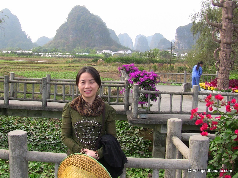 The lovely Mrs. Lunatic in Shangri-La