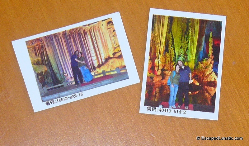 Tiny pics in Silver Cave are free - full sized ones are 30 RMB. :-(