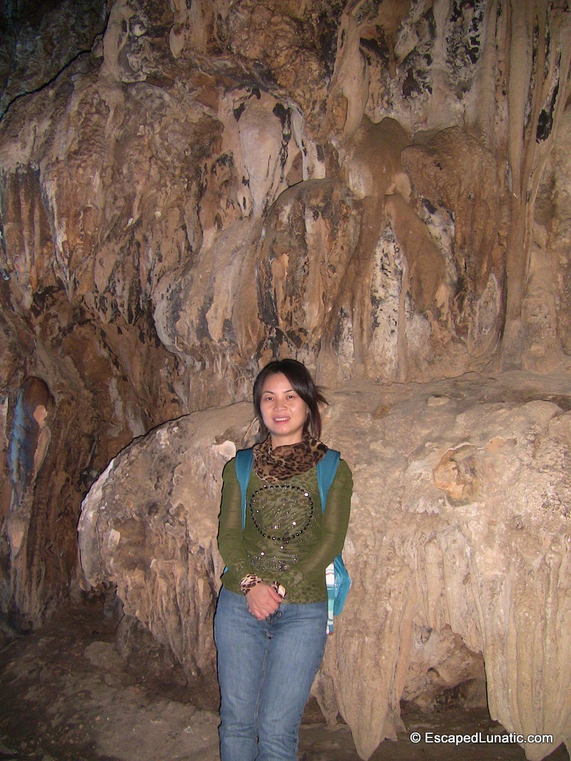 My lovely wife in Silver Cave, Yangshuo, Guilin, Guangxi, China
