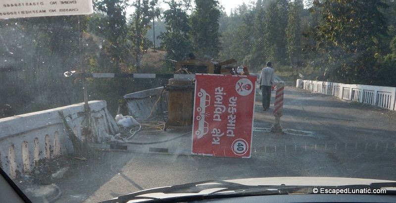 Another strange sign in a strange place in India.