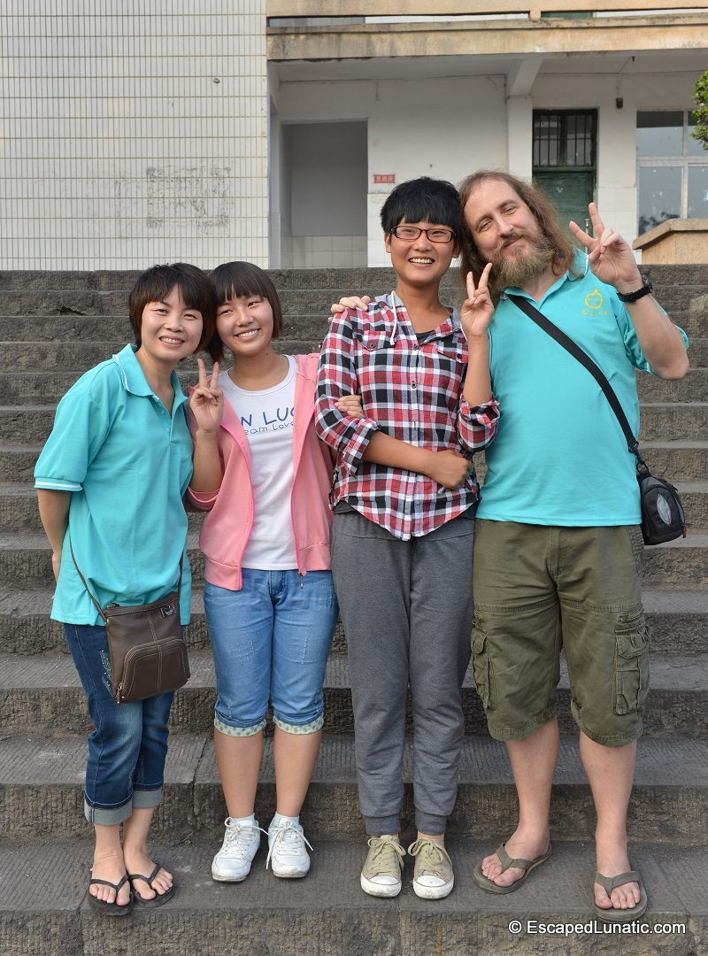 Me and my lovely wife with 2 of the girls