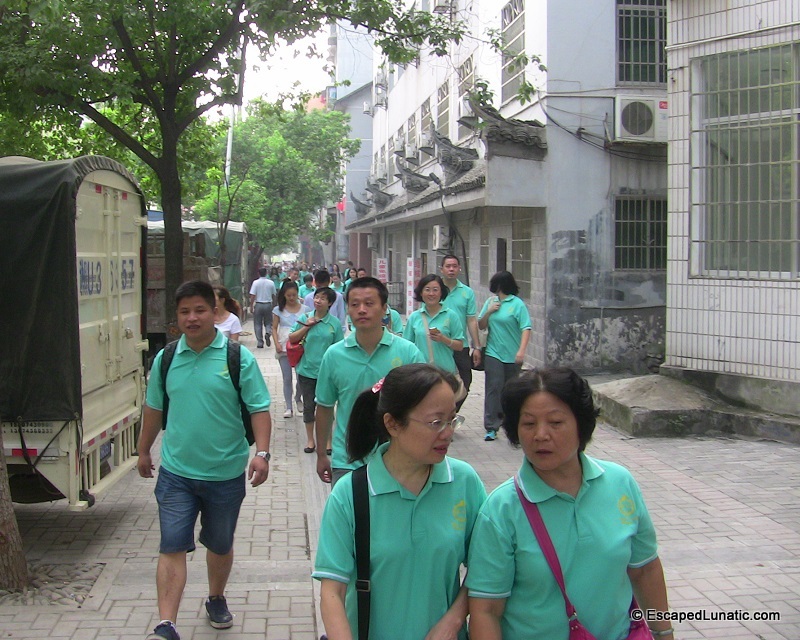 MilliCharity on the March during the mission of mercy in Feng Huang