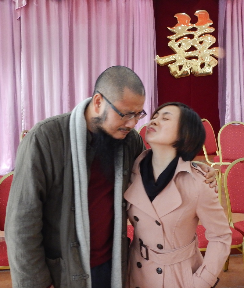 My lovely wife also flirts