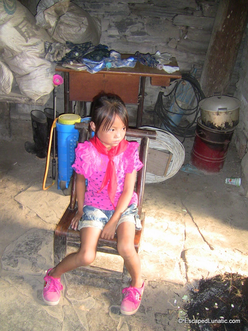 Inside my sponsored girl's house