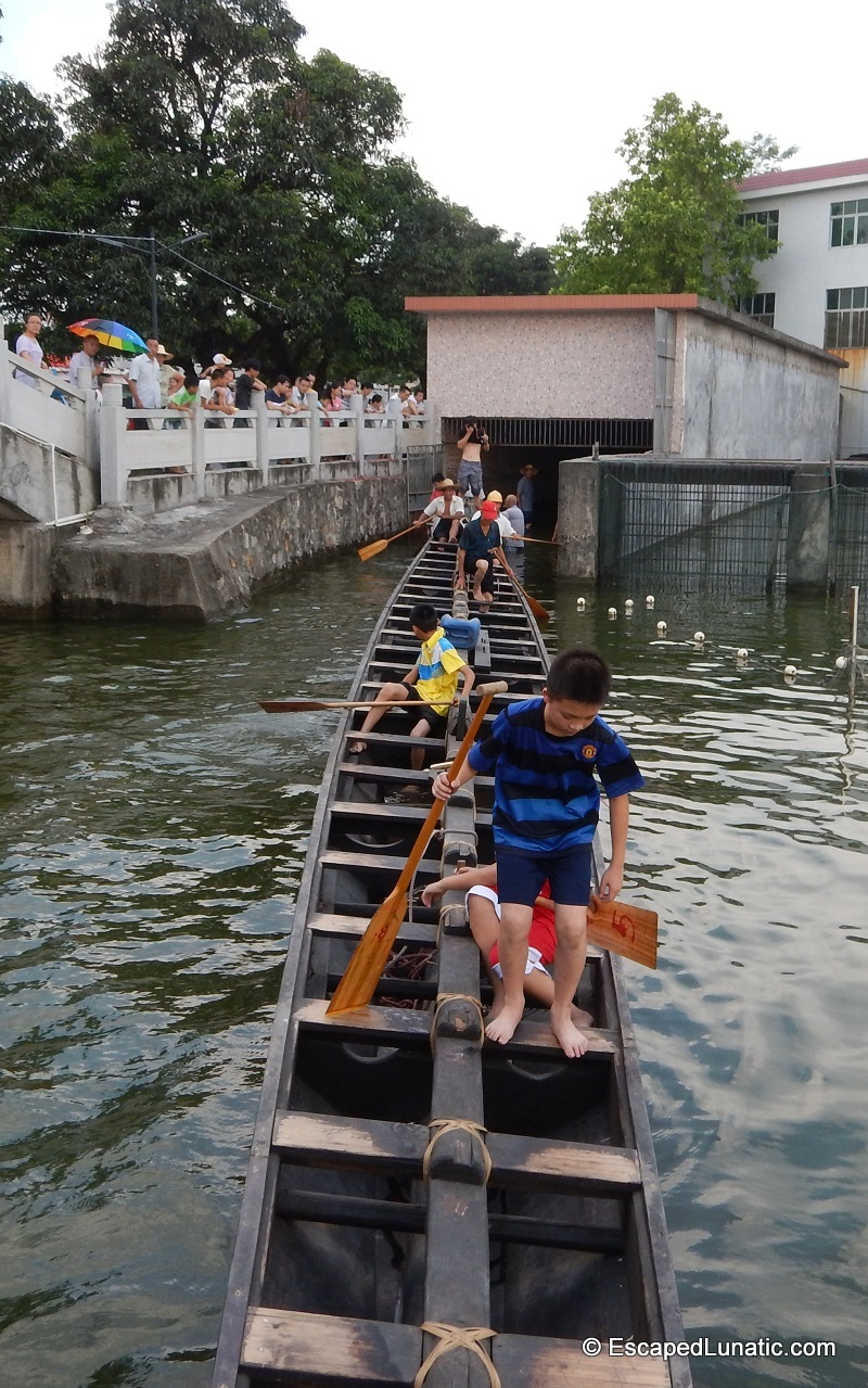 Paddles - pretty much a necessity on a dragon boat