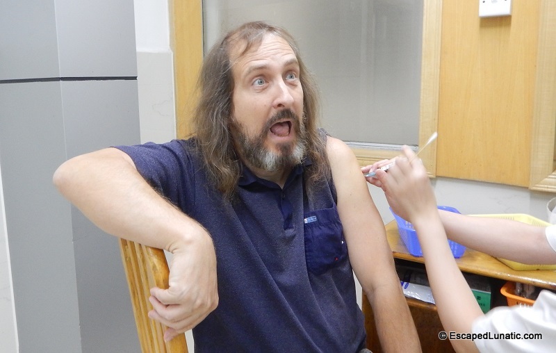 Rabies shots also can temporarily control lycanthropy