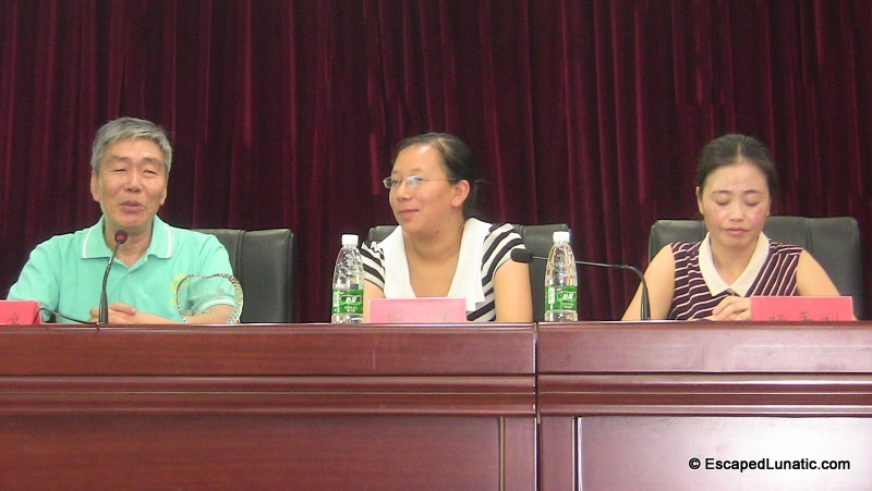 Uncle Zhang's speech during the mission of mercy