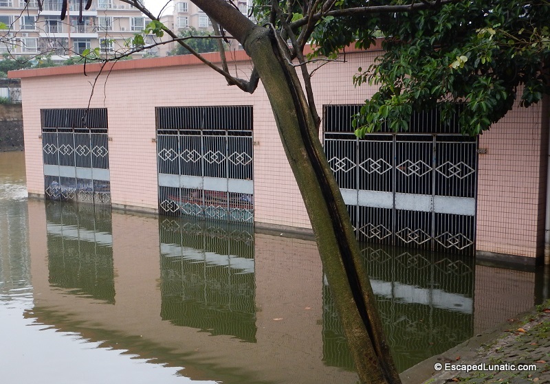 Water Gates - No relationship to Nixon. :-)