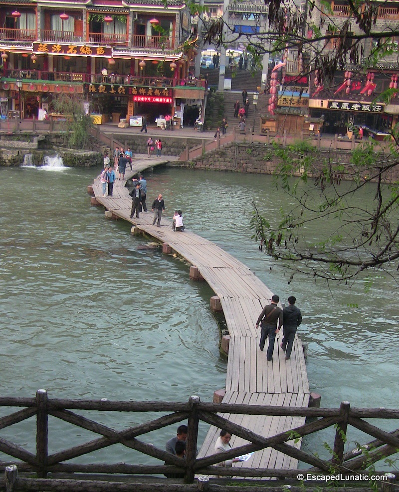 The S-Curved bridge in Fenghuang - Mission Second Honeymoon