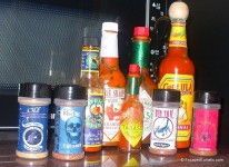 Hot peppers, spicy peppers